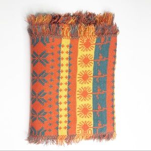 NEW Orange/Blue/Yellow Southwestern Scarf